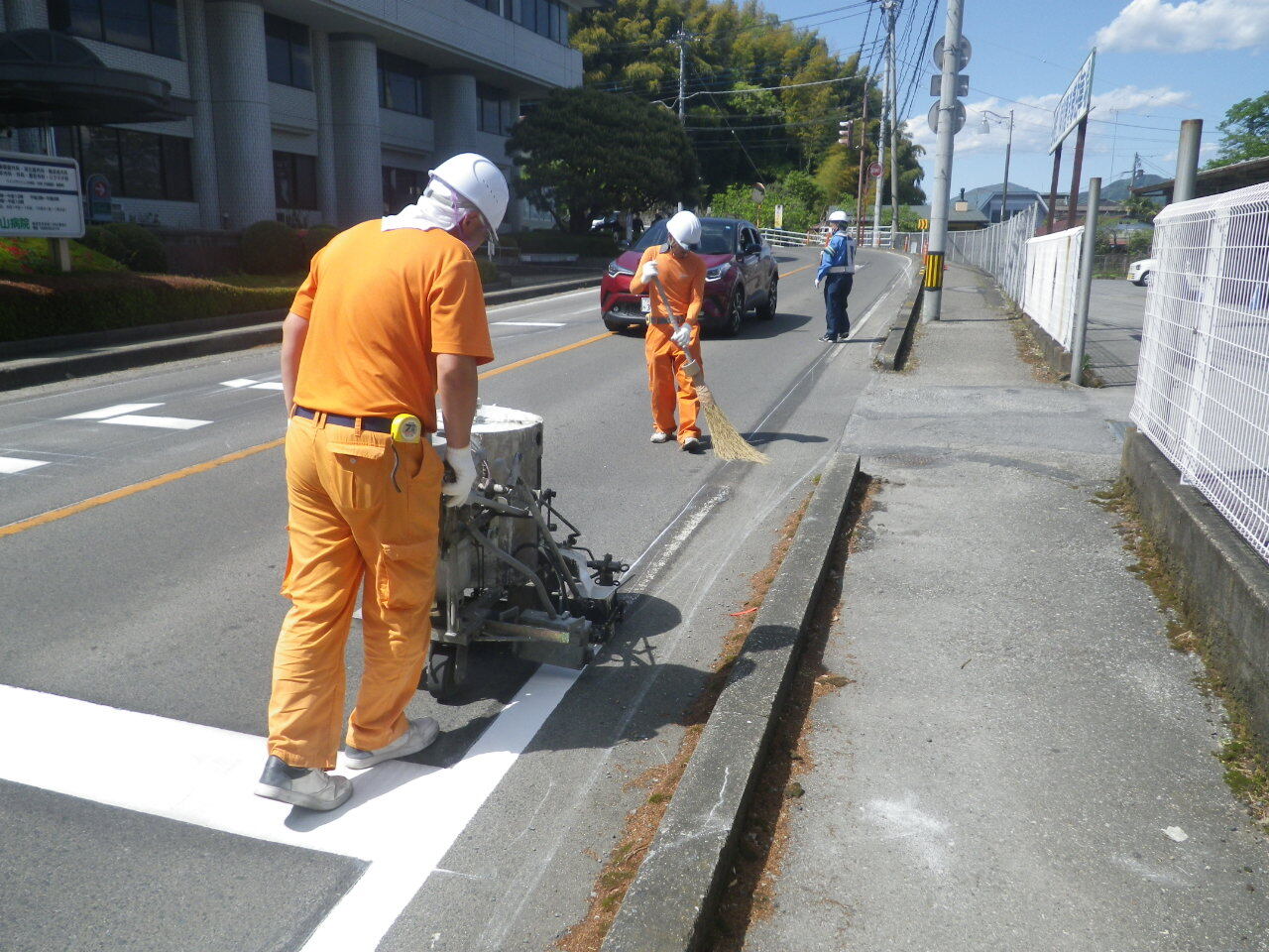 区画線工とは